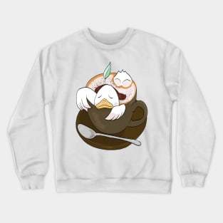 Doo Doo duck baby cute Crewneck Sweatshirt